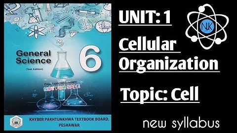 Science Class 6th|in Pashto|Ch#1|lecture#1| Kpk Textbook|cell