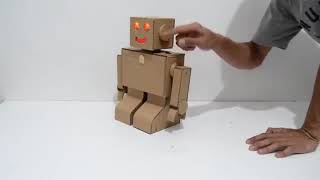 كيف تصنع الروبوت من الكرتون