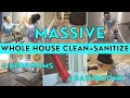 *MASSIVE* WHOLE HOUSE CLEAN WITH ME 2021 | SPEED CLEANING MOTIVATION | CLEANING ROUTINE