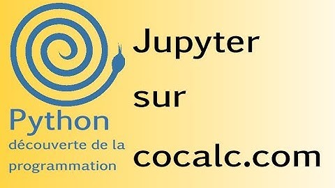 Jupyter sur cocalc.com