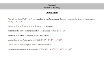 Pure Math for Pre-Beginners - Lesson 4 - Number Theory - Part 5 - GCD and LCM Continued