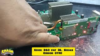 xbox 360 fat luces rojas error 0110