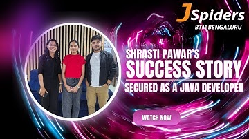 Shrasti Pawar’s Success Story Secured as A Java Developer