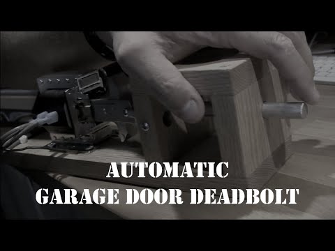 Automatic Garage Door Deadbolt