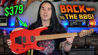 MOST RADICAL NEW GUITAR of 2023! (SBS 80s Shred Machine for $379)