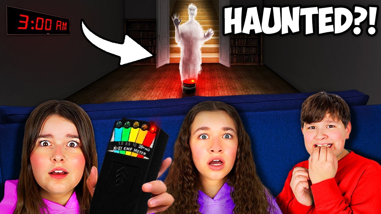 IS our HOUSE HAUNTED 👻😱?!