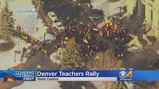 Denver Teachers Hold Rally Day Ahead Of Negotiations