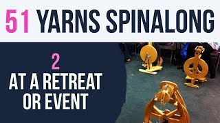 51 Yarns — 2: Spinning At a Retreat or Event
**I love helping people learn about fibre arts... I also have to pay the bills! A lot of work goes into these videos so if you found it helpful, please consider supporting the channel by buying me a ‘virtual coffee’ via my Ko-Fi account : http://www.ko-fi.com/tinyfibrestudio or joining my Patreon: http://www.patreon.com/tinyfibrestudio Thank you!**
PLY Magazine is running a Spinalong to coincide with the launch of their book, 51 Yarns to Spin Before You Cast Off. You can post your entries on their Facebook, Instagram and Ravelry groups with the hashtags #51yarns, #handspunyarn and #plymagazine. Theres a different theme each week and you can find a list of the topics and other information here: https://plymagazine.com/ply-books/51-yarns-spinalong/ The best part is that one winner each week gets a one-year subscription to PLY! Ive decided to play along in video form as well by creating a video each week to correspond with that weeks spinalong theme.
This week its At a Retreat or Event and I look back at my one and only wheel spinning lesson with the legendary Judith MacKenzie.
Next weeks spinalong topic (starting Monday 16th April) is From Fibre You Processed. Hope to see you again then! 51 Yarns — 2: Spinning At a Retreat or Event