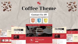 Coffee Shop Website Design: 2025 PSD to HTML Guide | Contact Us