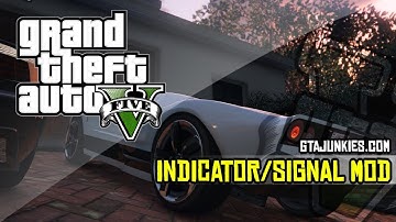GTA 5 l How to install Car Indicator/Blinker Mods on PC