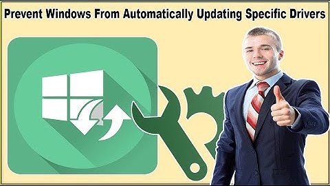 How To Prevent Windows From Automatically Updating Specific Drivers On Windows 11 And Windows 10?