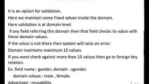 23 Validation at domain level in sap abap #harikishorepoetabap