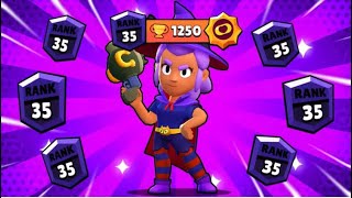 Последний пуш Шелли на 35 ранг в этом году! Стрим Brawl Stars