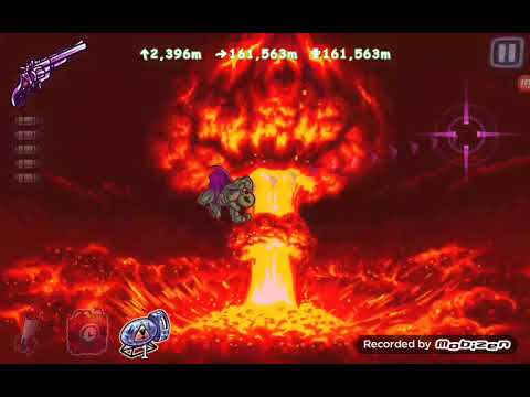 Super toss the turtle (4 nukes gebruiken en 400 000 meter!)