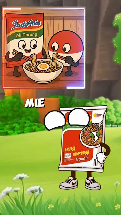 3negara yang suka makan indomie#countryballs