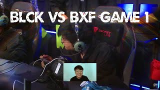 GRABENG DEF YON!! MSC PLAYOFFS GAME 1 - BLCK VS BxF REACTION VIDEO