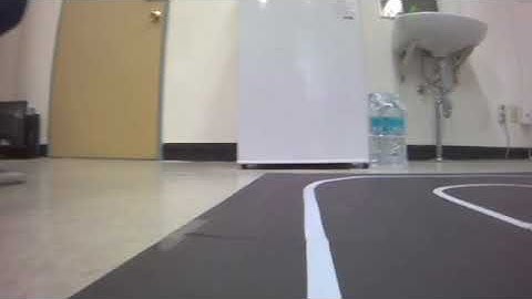 line tracer using jetson nano, imx219, and dynamixel, robot view
