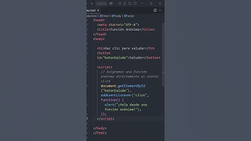 Funciones Anónimas en JavaScript — explicadas en 1 minuto ✅