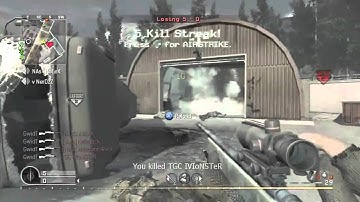 Cod4  | 10 Kill Streak Kill Feed | Dare Austin