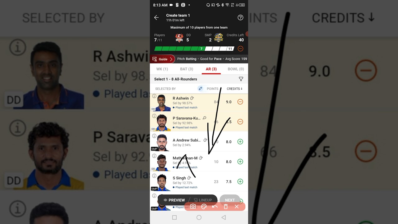 DD vs SMP Dream11 Predication, dd vs smp TNPL 2023, dd vs smp Dream11 Team,smp vs dd, tnpl 2023