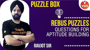 Rebus Puzzles | Rebus Puzzle Answers | Rebus Puzzle Solver | Questions for Aptitude Building | VOS
