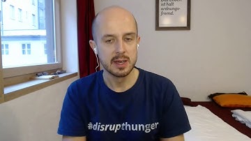 Innovation to #DisruptHunger -Bernhard Kowatsch  -  hunger Clip