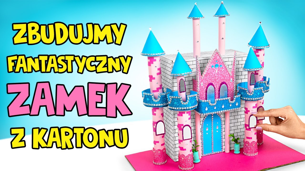Od kartonu do zamku Magiczny projekt dla lalek! 🏰 YouTube