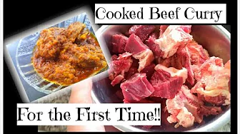 Shet Doh Masi Kylla ha ka sien ba nyngkong | Cooked Beef Curry for the FIRST TIME!!