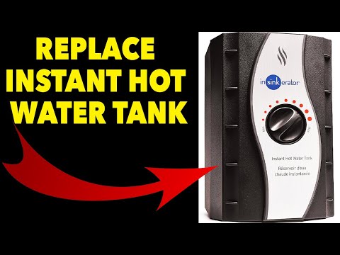 Replace InSinkErator Instant Hot Water Dispenser Tank - YouTube