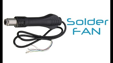 Паяльный фен своими руками. Часть 1.