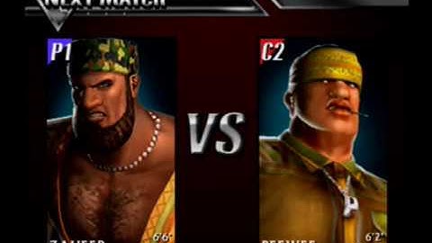 DEF JAM VENDETTA-1 ON 1 (REQUEST): ZAHEER VS  PEE WEE