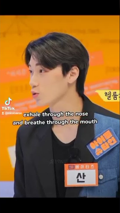 mingi's high voice 😭 #ateez #mingi #san #choisan