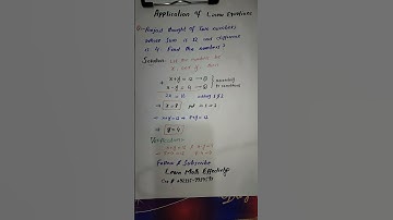 Power of Linear Equations #wordproblems #linearequations