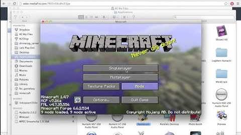 Minecraft - How to install Buildcraft 1.4.7 for MAC
