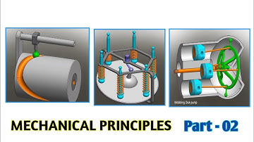 Mechanical Principles Part - 02  ⚙️👩‍🔧 #mechanical #animation #engineering #cad #3d 🔥