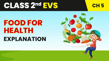 Food for Health - Explanation | Class 2 Environmental Studies Chapter 5 | CBSE 2025-26