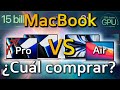 MacBook Air  VS MacBook Pro 💻¿Qué MacBook Comprar? 🤑 Guía DEFINITIVA