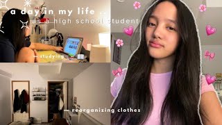 a day in my life as a high school student 📓.. yr.2 | Julia Rapinan