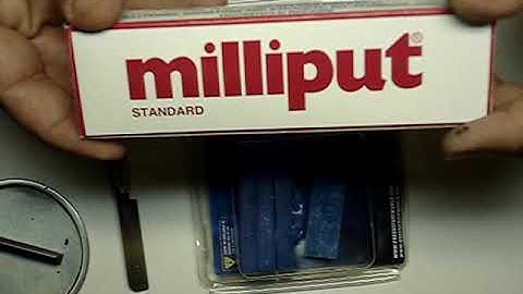 Green Stuff World - Blue Stuff & Milliput Making Simple Parts