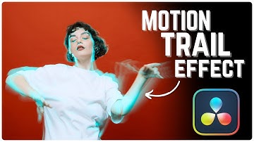 MOTION TRAIL EFFECT in Davinci Resolve Fusion | EASY Tutorial