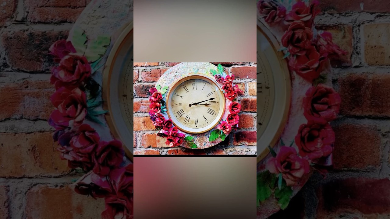 DIY clock #youtubeshorts #diy - YouTube