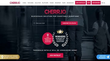 CHERR.IO A BLOCKCHAIN BASED CHARITY