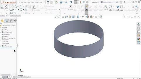 SOLIDWORKS Tech Tip: Getting Started With Surface Modeling
