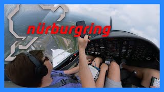 VFR over the Nürburgring, Rhine River Valley, Köln/Bonn CTR | Aquila A210 | 4K