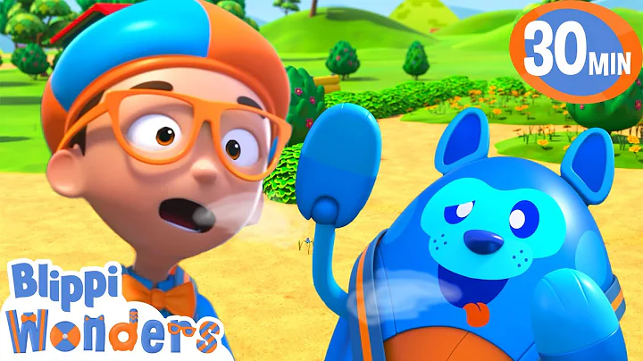 Blippi Learns All About Burping! | Blippi Wonders Educational Videos for Kids