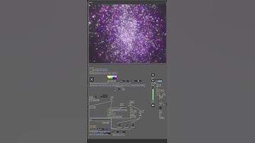 Max Jitter audio reactive particles #max #jitter #maxmsp #visuals