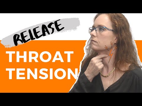 Throat Muscle Tension When Singing or Talking (2 Tension Relief Tips)