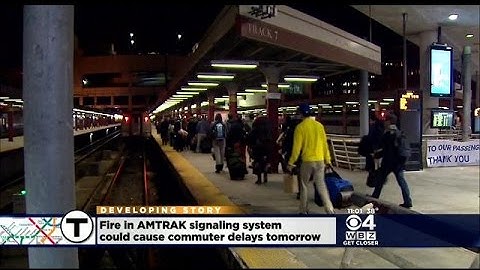 Lightning Causes Commuter Rail Delays