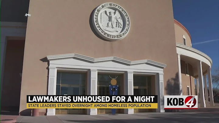 NM lawmakers stay overnight on Albuquerque streets