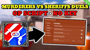 *NEW* Murderers VS Sheriffs DUELS OP Script (Aimlock, Hitbox, Esp) PASTEBIN